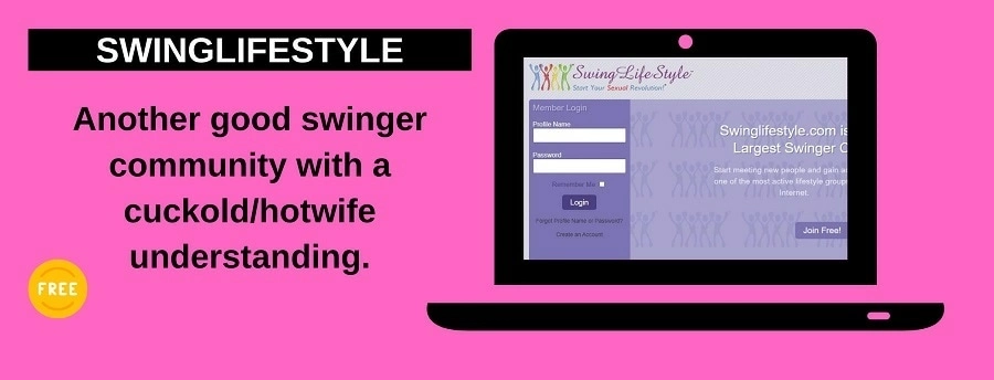 screenshot of swinglifestyle website